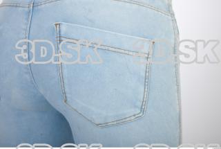 Pelvis blue jeans detail of Molly 0005